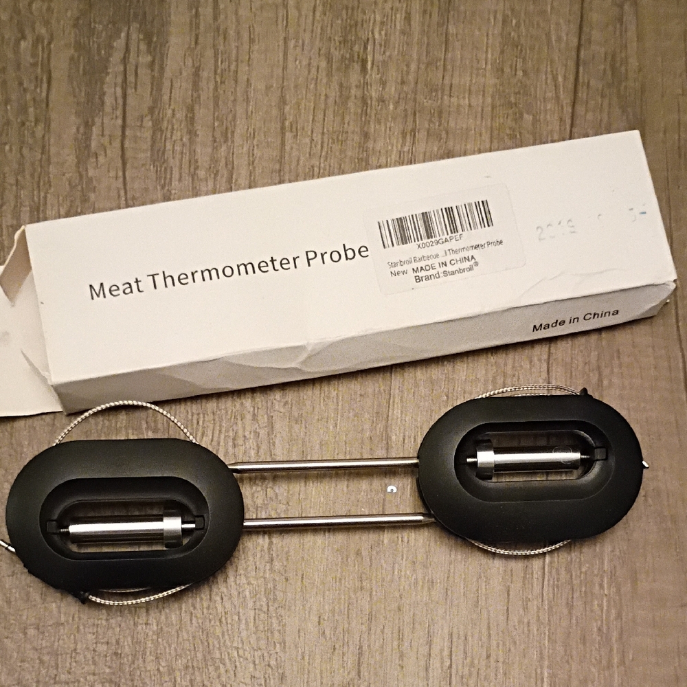 Black Meat Thermometer Probe